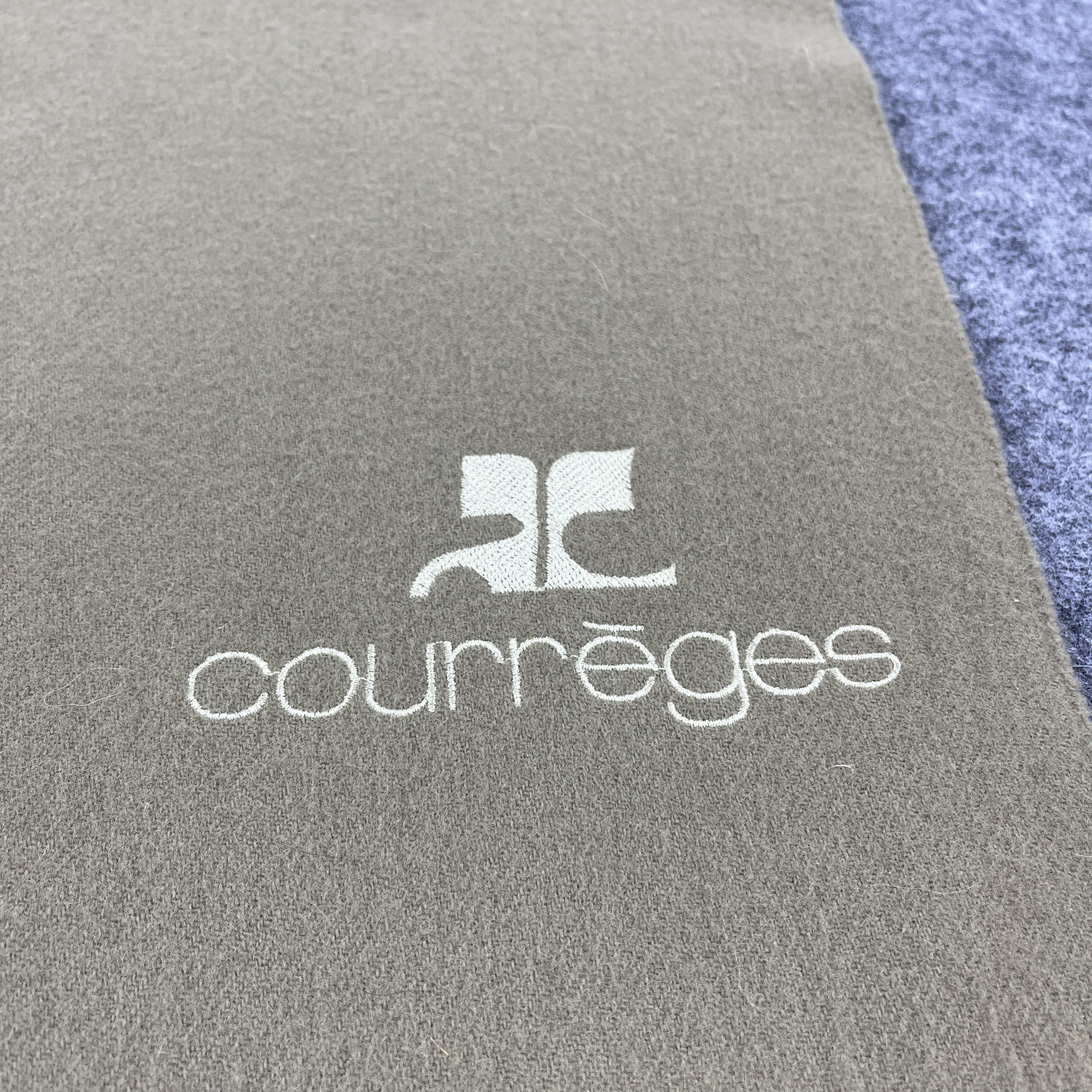 Courreges × Vintage Courreges Scarf / Muffler / Neckwear T1023 Size ONE SIZE - 5 Thumbnail