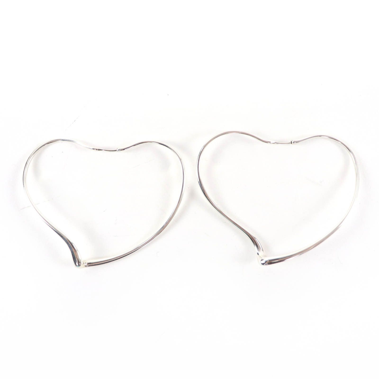 Tiffany & Co. Tiffany & Co. Tiffany & Co. Open Heart AG925 Large Earrings Precious Metal Earrings DUTY FREE for USA Size ONE SIZE - 1 Thumbnail