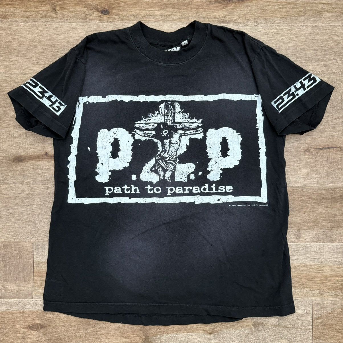 トップス Hellstar Studios Path 2 Paradise Tee Hellstar Path 2 Paradise Basic Tee Black – PIECES