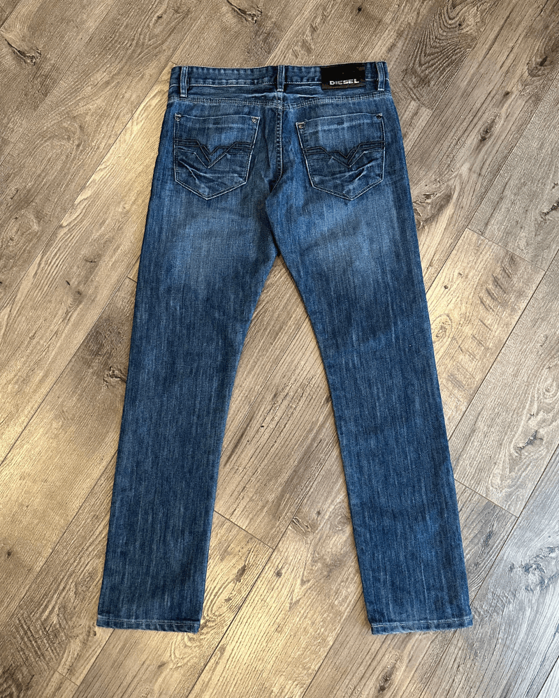 Diesel × Vintage Diesel Regular Fit Men's Blue Denim Jeans - Size 32x32 Size US 32 / EU 48 - 1 Thumbnail