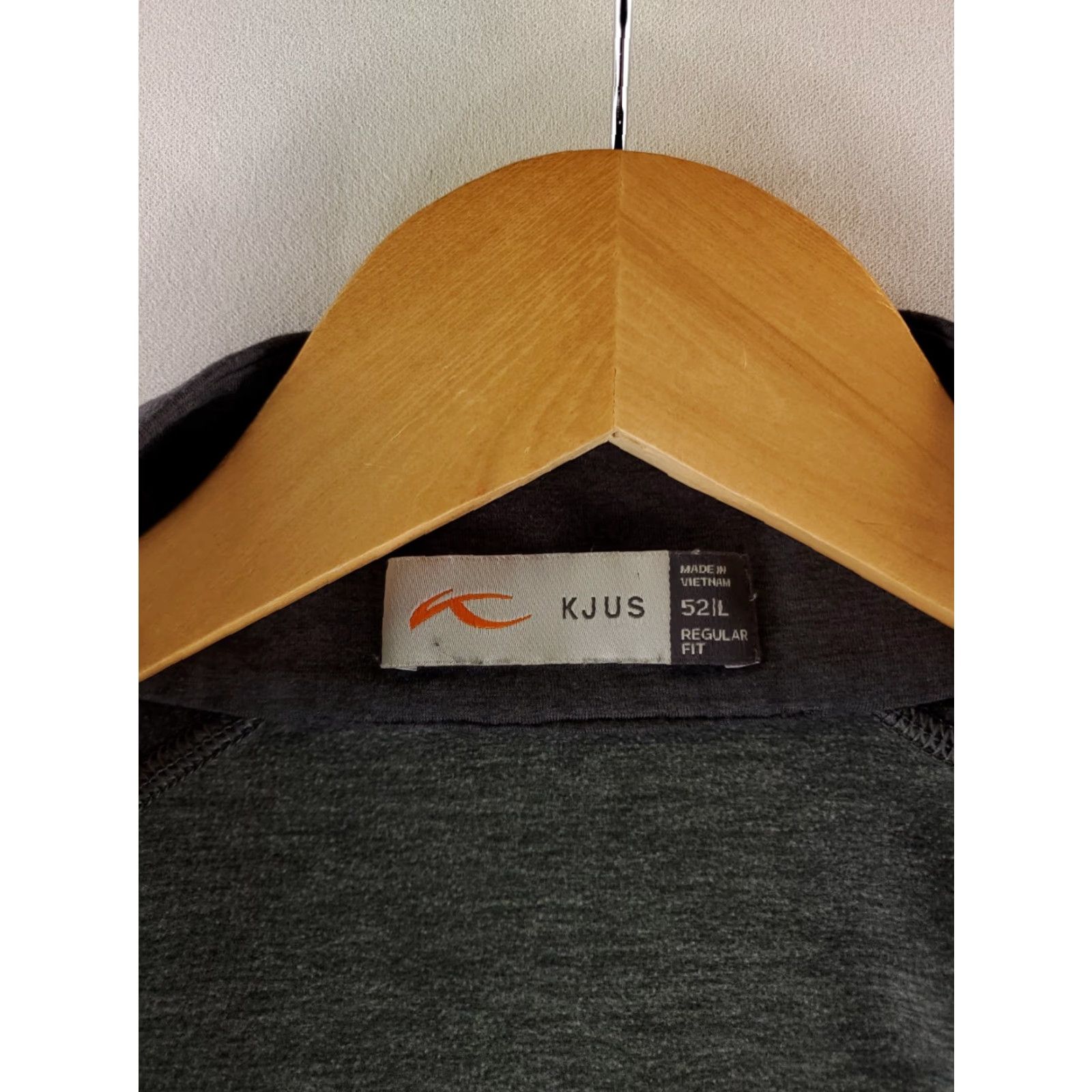 KJUS KJUS Curve 1/2 Zip 1/4 Zip Long Sleeve Pullover Shirt Performance Gray Mens L Shirt Size US L / EU 52-54 / 3 - 3 Thumbnail