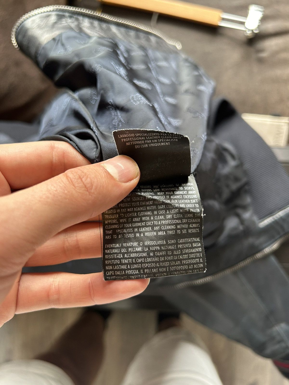 Gucci Gucci Black Lambskin Leather Bomber Jacket - Size IT 46 Size US S / EU 44-46 / 1 - 18 Thumbnail