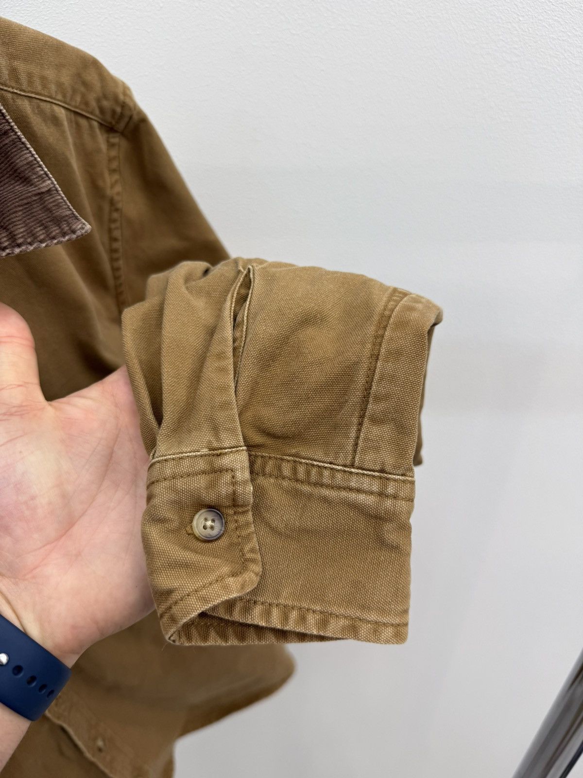 Carhartt Vintage OG Carhartt J97 Detroit Style Button Up Town Shirt Size US L / EU 52-54 / 3 - 6 Thumbnail