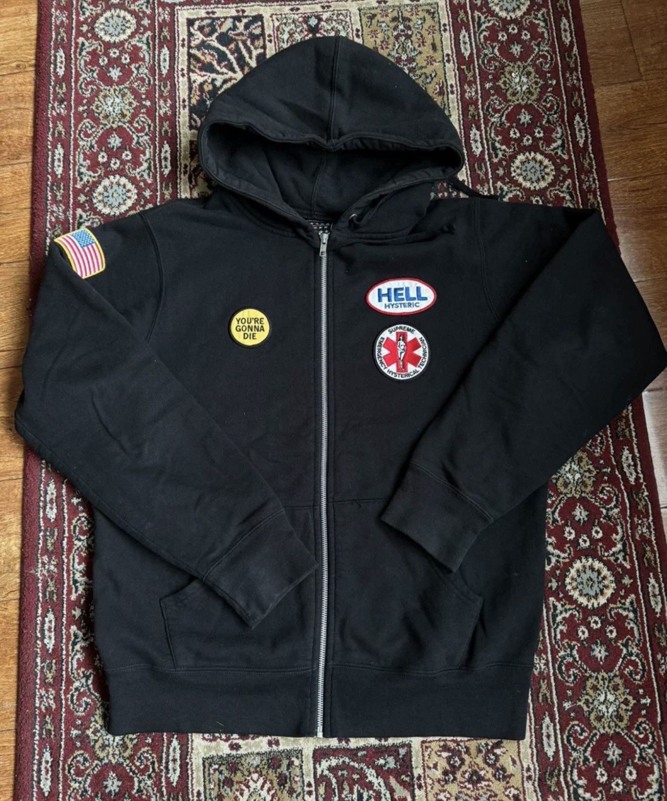 Supreme Hysteric Glamour Zip | Grailed