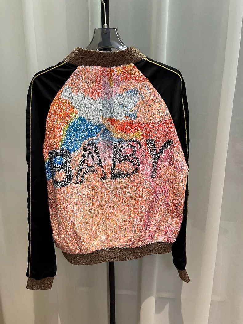 Saint Laurent Paris Saint Laurent Paris Saint Laurent Black Satin Bomber Jacke Size XXS / US 00 / IT 34 - 5 Thumbnail