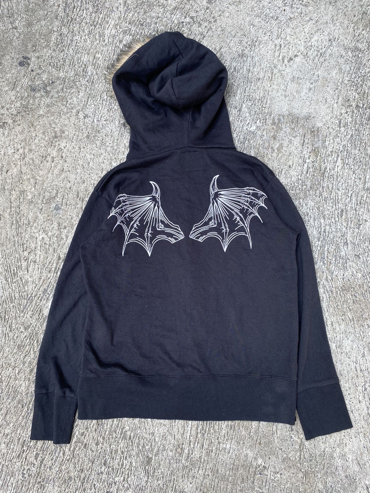 Japanese Brand Y2k style LGB zip fur hoodie Size US M / EU 48-50 / 2 - 4 Thumbnail