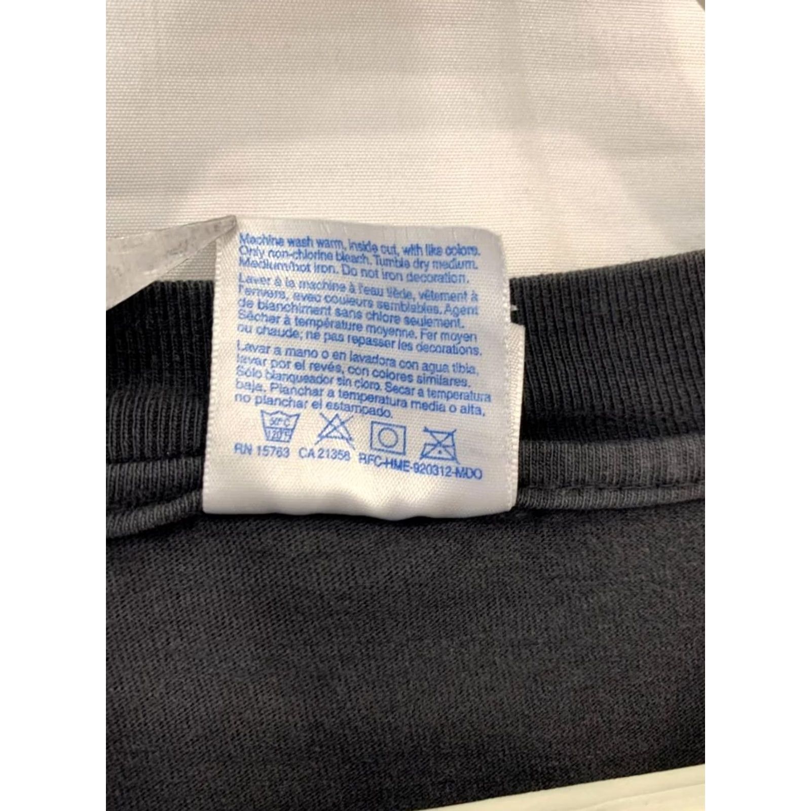 Hanes VINTAGE Albert Einstein Great Spirits Quote T-Shirt Hanes XL Blue Mens 90s Shirt Size US XL / EU 56 / 4 - 3 Thumbnail