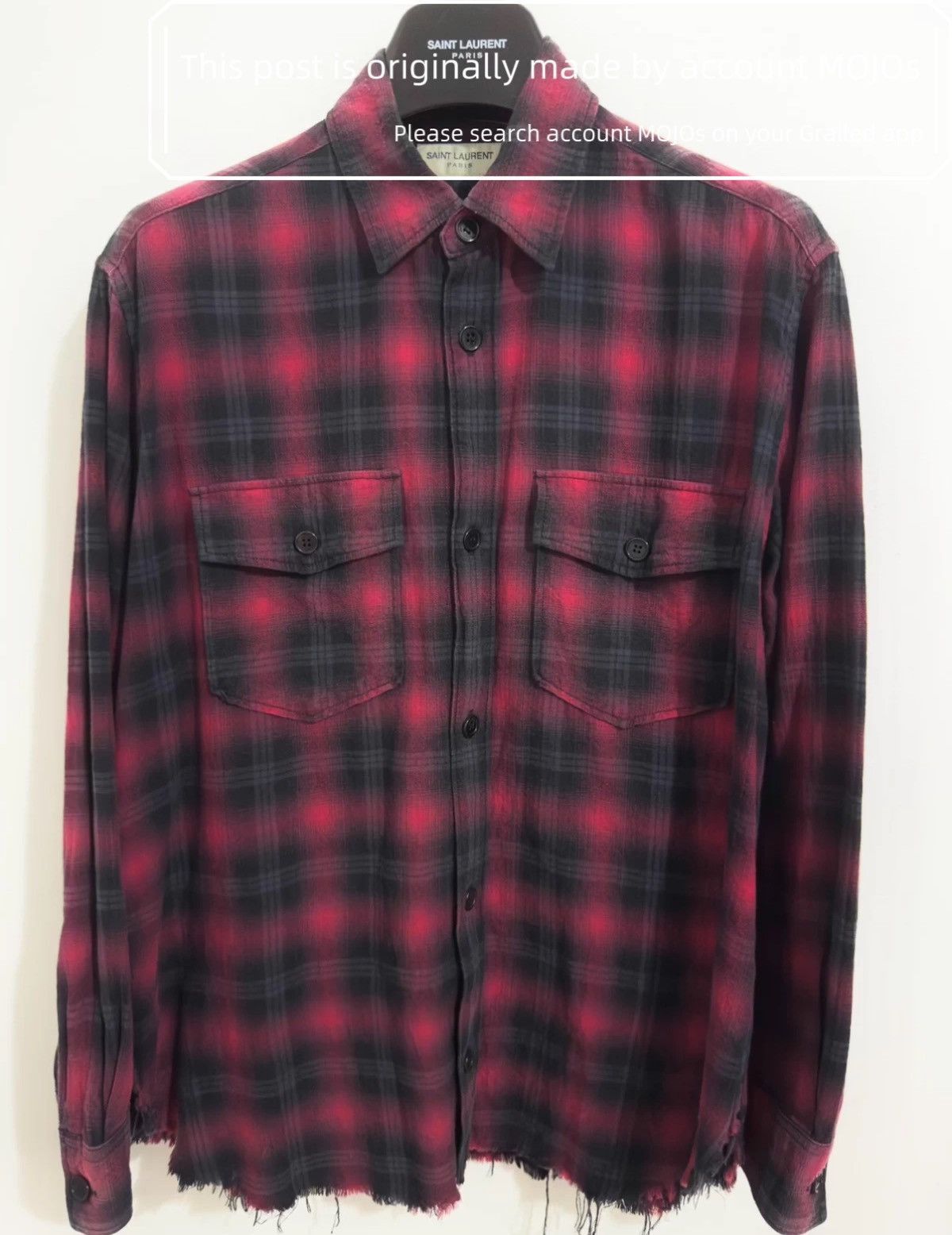 Hedi Slimane × Saint Laurent Paris SLP - S/S16' - Tie Dye Effect