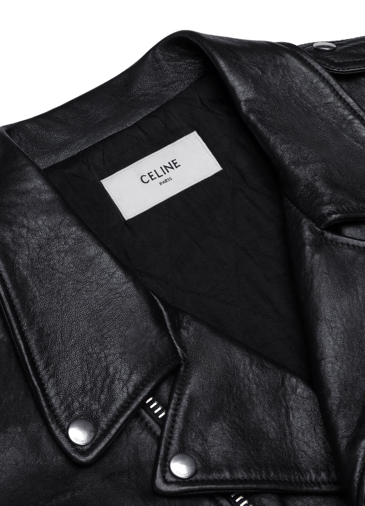 Celine o1bcso1str0824 Oversized Cowboy Jacket in Black Size US S / EU 44-46 / 1 - 3 Thumbnail