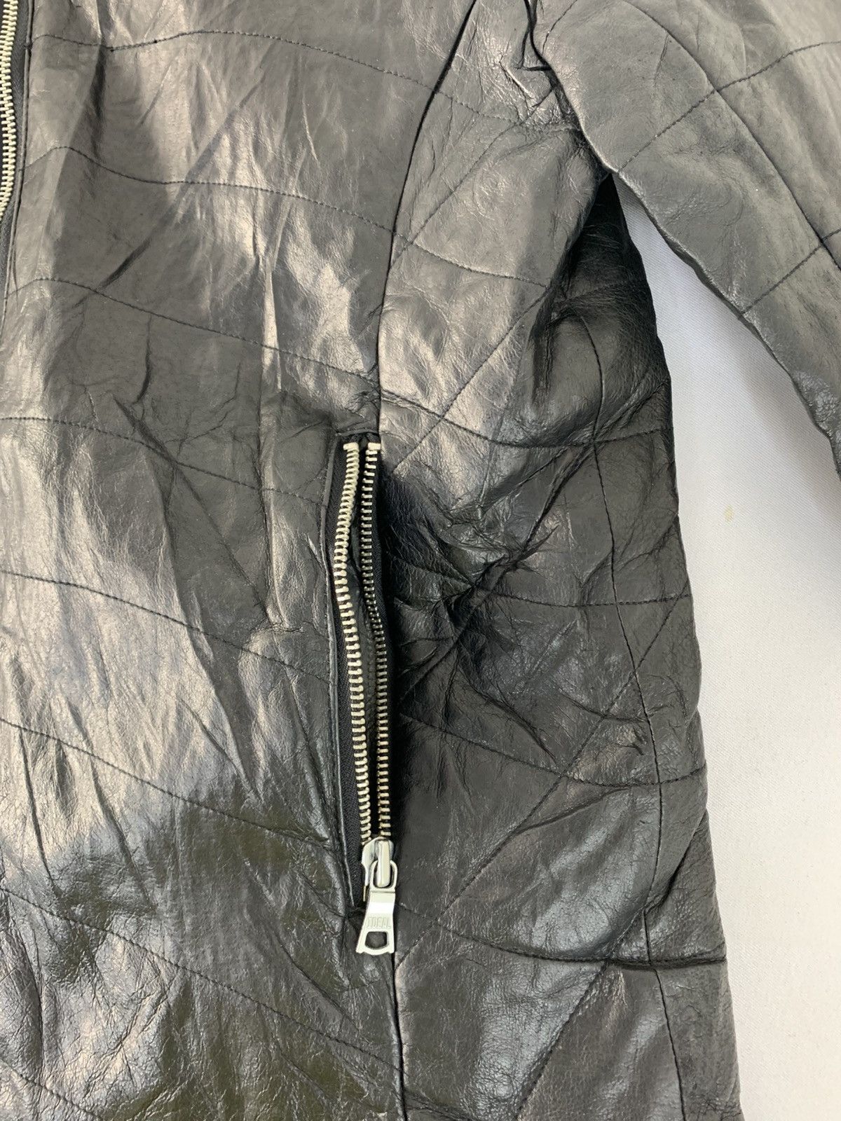 JACKROSE Jackrose Leather Biker Jacket Full Zip Style Quilted Inner Size US S / EU 44-46 / 1 - 14 Thumbnail