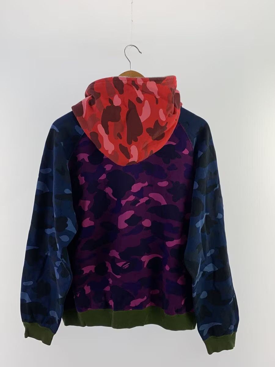 Bape A Bathing Ape Camouflage Cotton Zip Hoodie Multi Colour Size US M / EU 48-50 / 2 - 2 Thumbnail