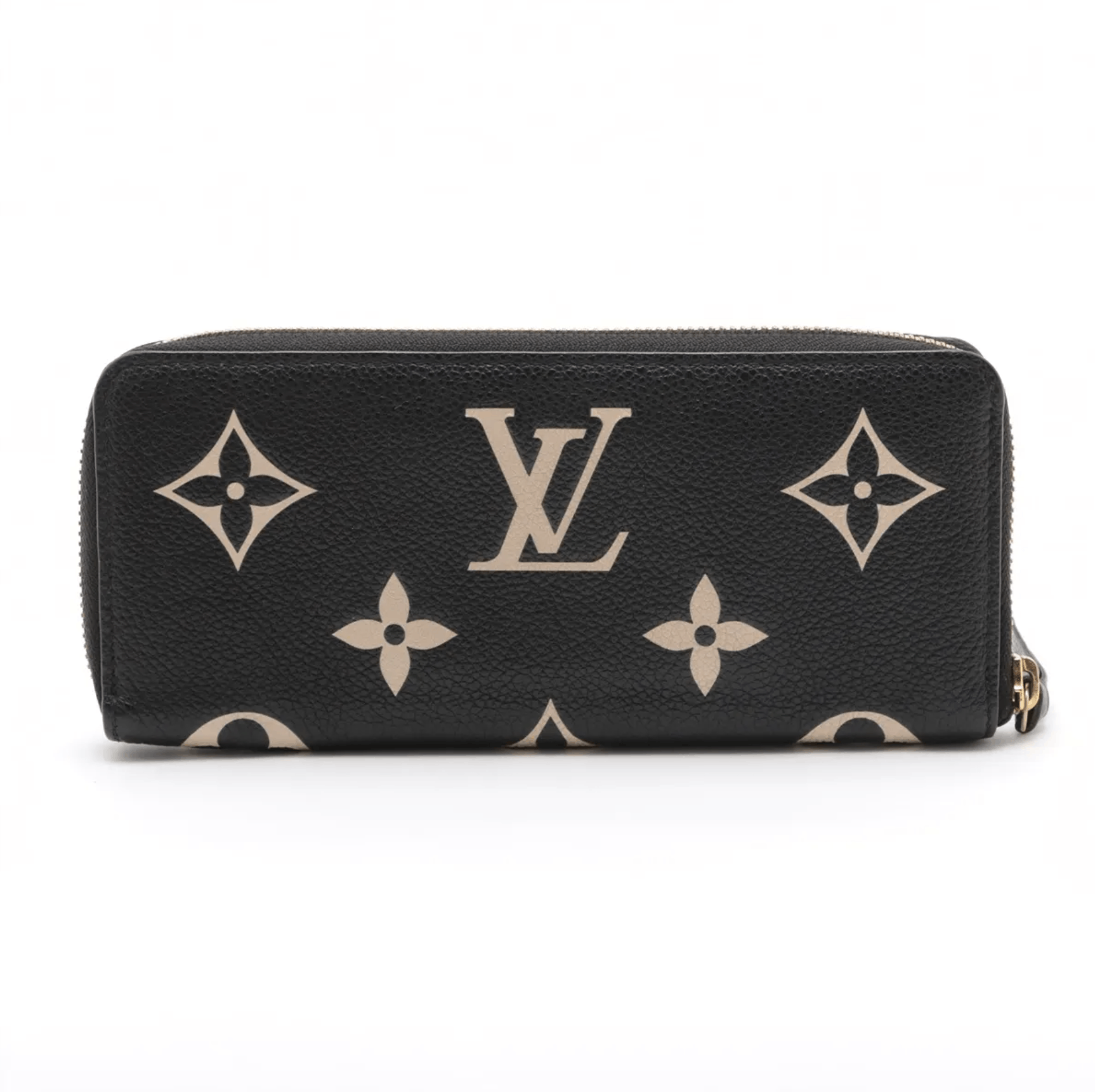 Louis Vuitton Louis Vuitton Clemence Zippy Wallet Noir, Cream Size ONE SIZE - 3 Thumbnail