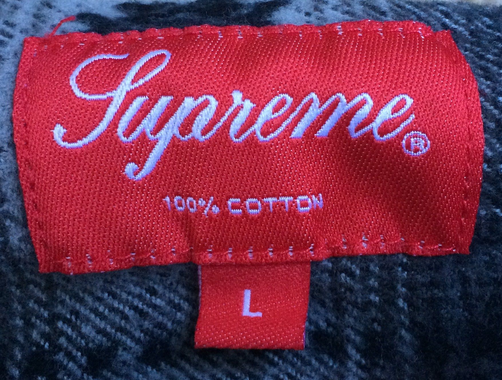 Supreme F/W 2014 Supreme Shadow Plaid Hooded Flannel Size US L / EU 52-54 / 3 - 4 Thumbnail