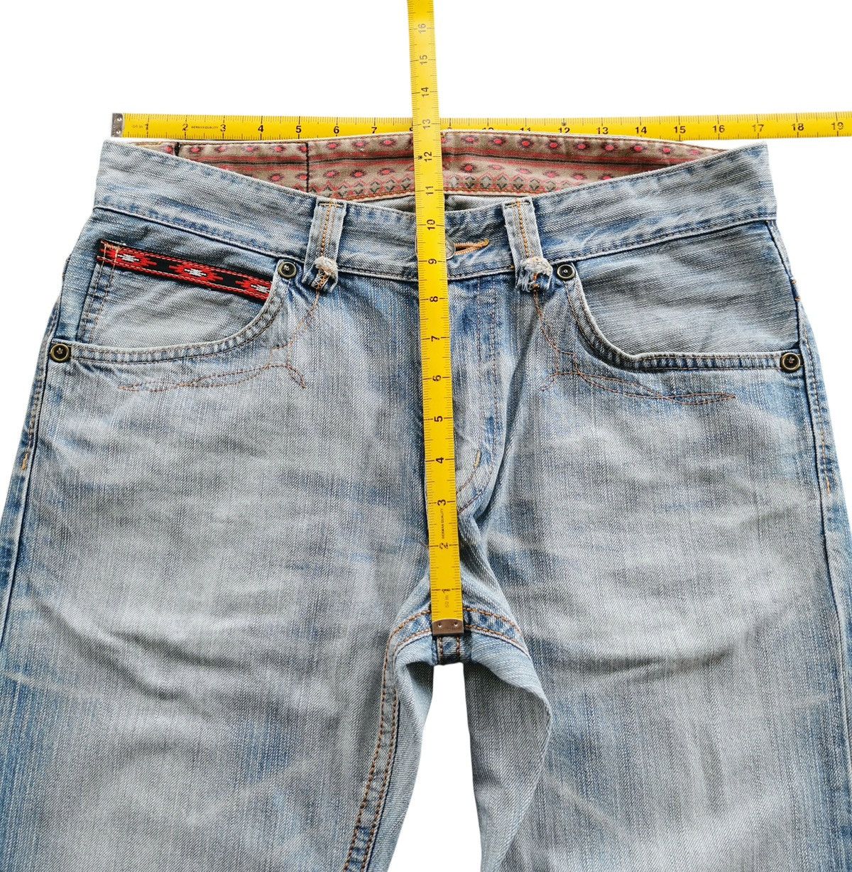 Edwin Vintage Edwin Distressed Denim Jeans ▫️ Size 34x34 Size US 34 / EU 50 - 13 Thumbnail