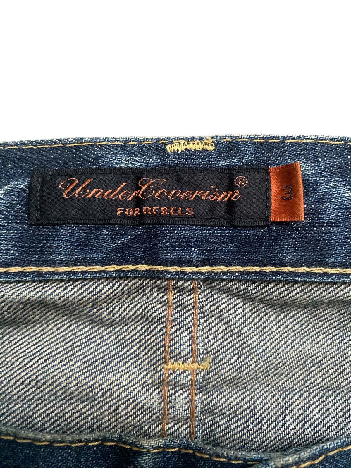 Undercover 08 Bug Denim Size US 32 / EU 48 - 4 Thumbnail
