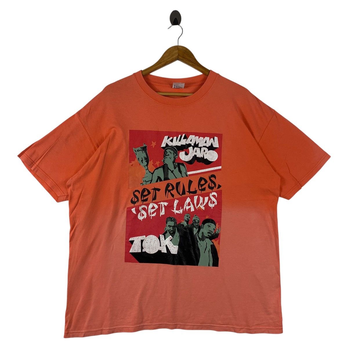 Anvil Vintag KILLAMAN JARO T.O.K set laws jamaican raggae tshirt Size US XL / EU 56 / 4 - 1 Thumbnail