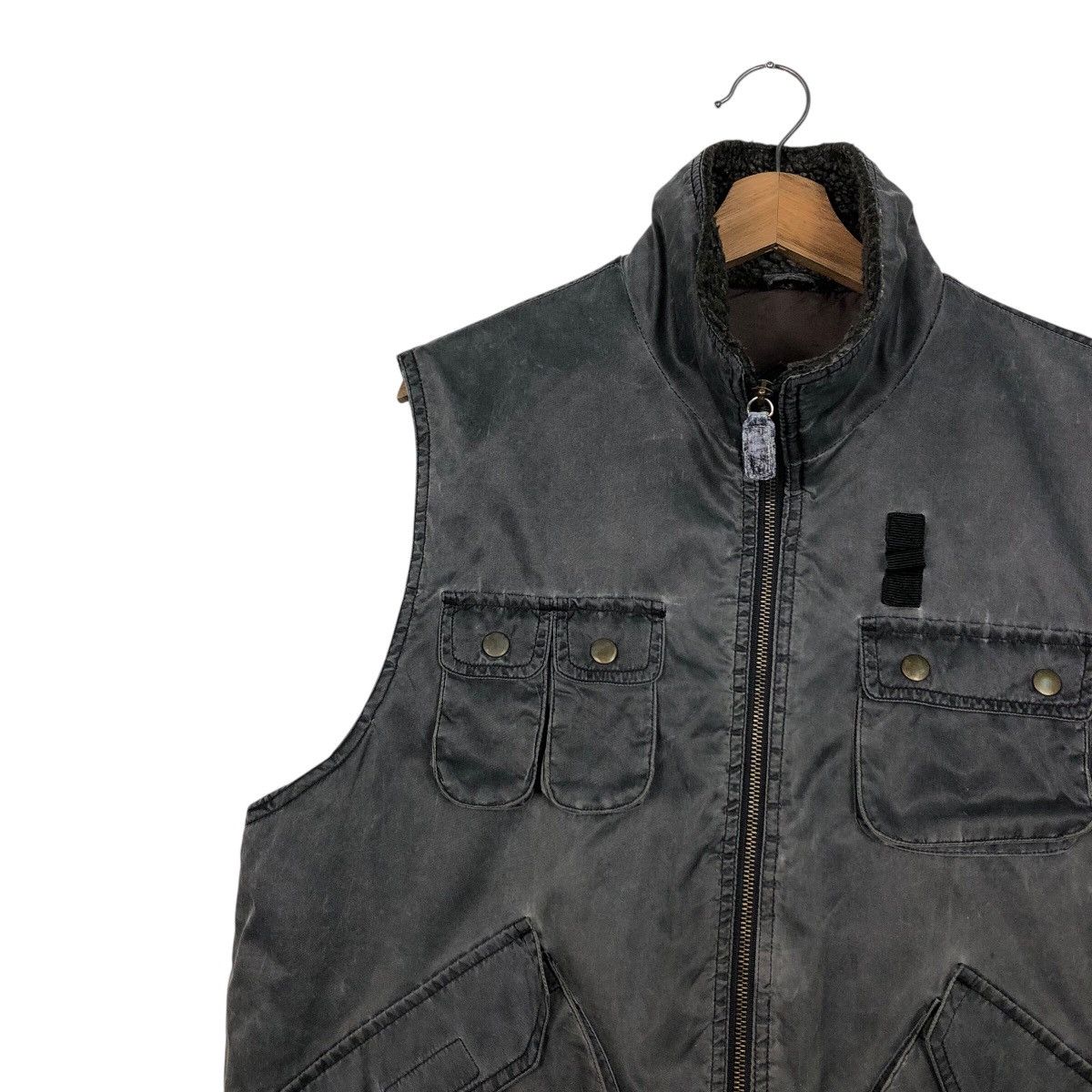 Japanese Brand Varoz Heavy Utility Vest – Rare Archive Workwear Piece Size US L / EU 52-54 / 3 - 8 Thumbnail
