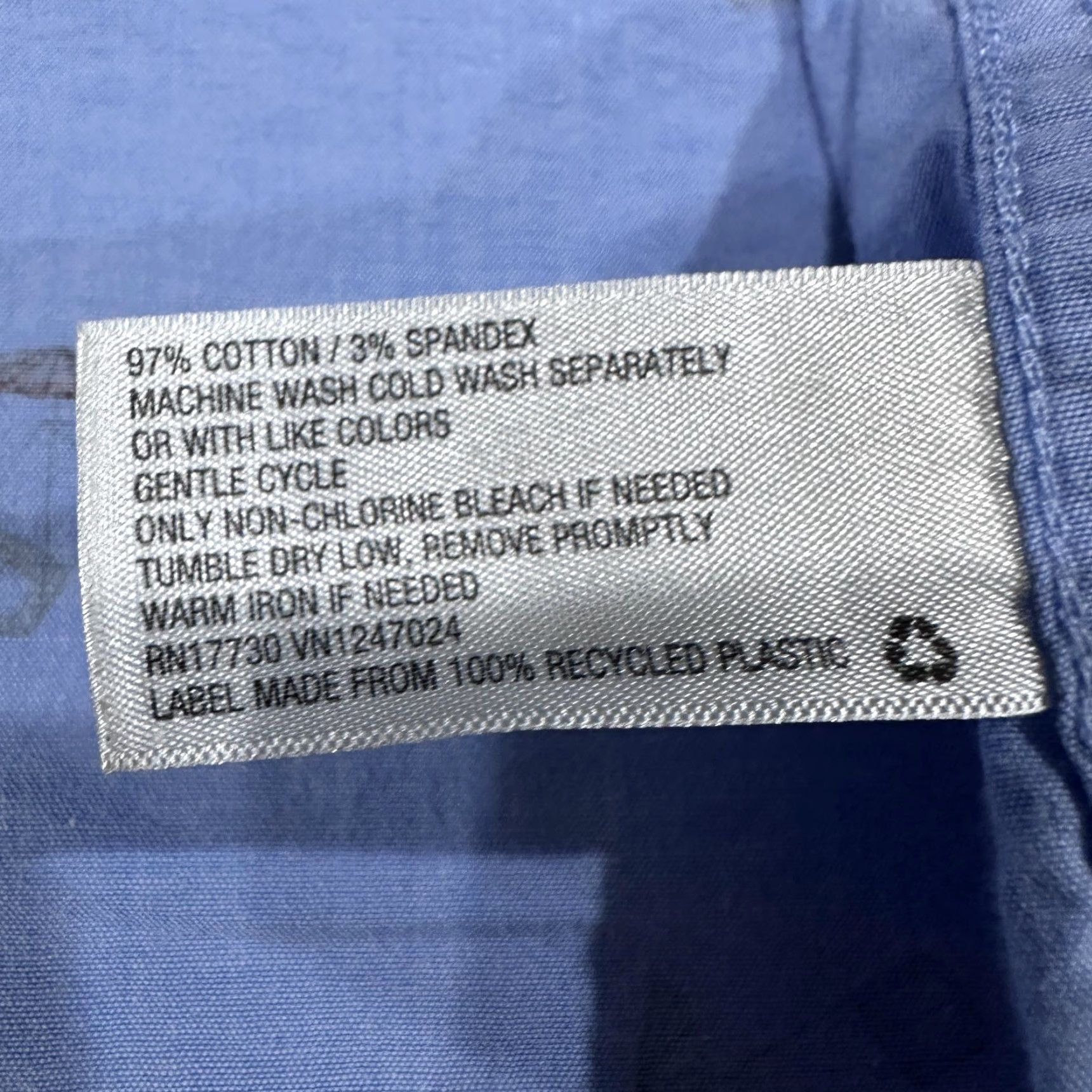 Vintage Goodfellow shirt Mens 2XL Blue Button-Up Short Sleeve Casual Vacation Happy Hour Graphic Print Collared Slim Vintage: No Size US XXL / EU 58 / 5 - 3 Thumbnail