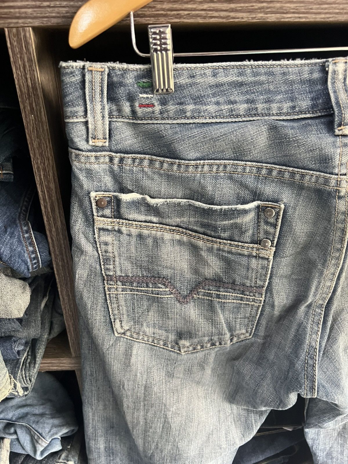 🔥Vintage Diesel Cardiel Made in Italy Distressed Denim