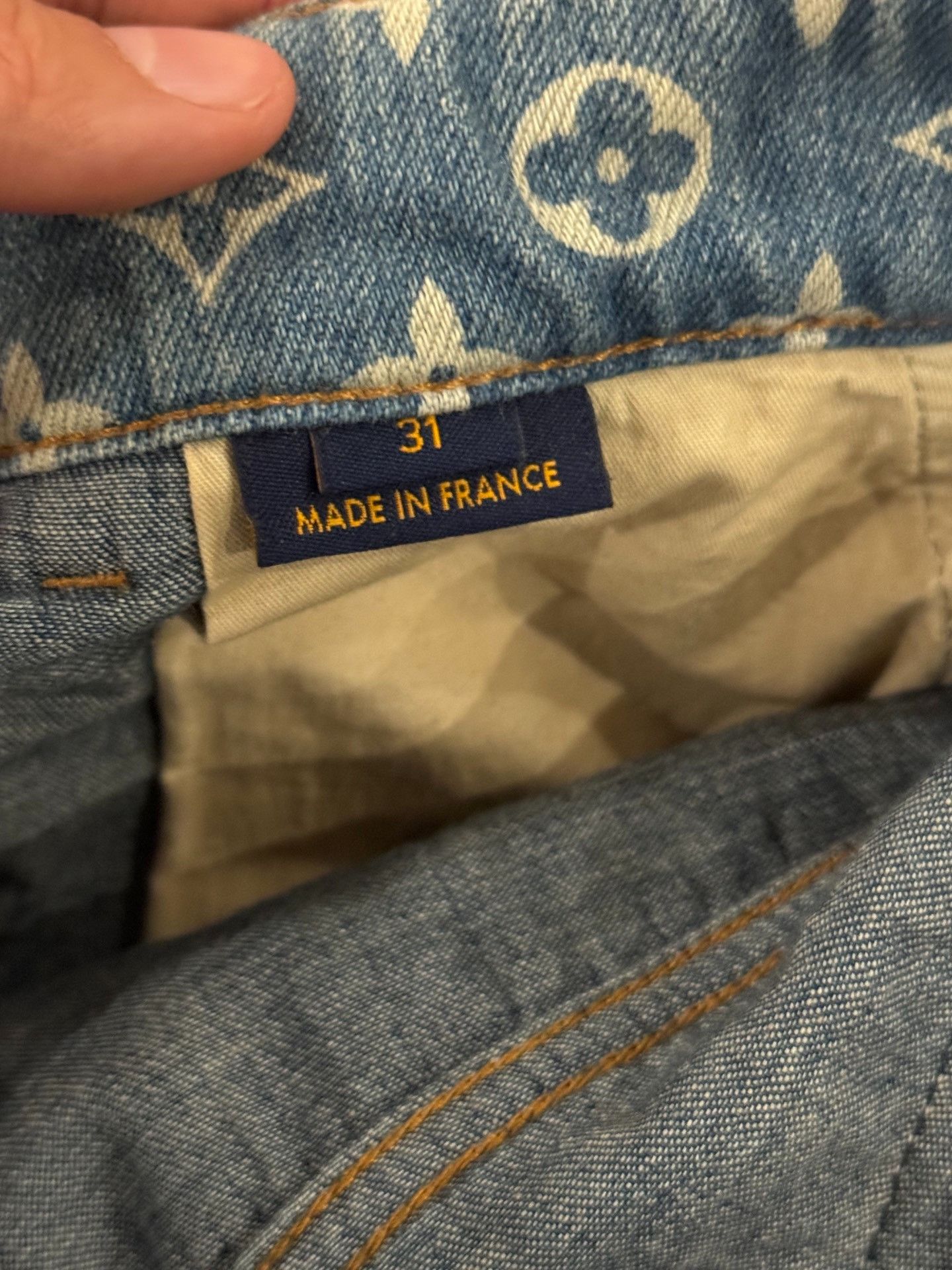 Louis Vuitton Louis Vuitton Floral BORO Jeans 2501-Nextarrow Size US 31 - 6 Thumbnail