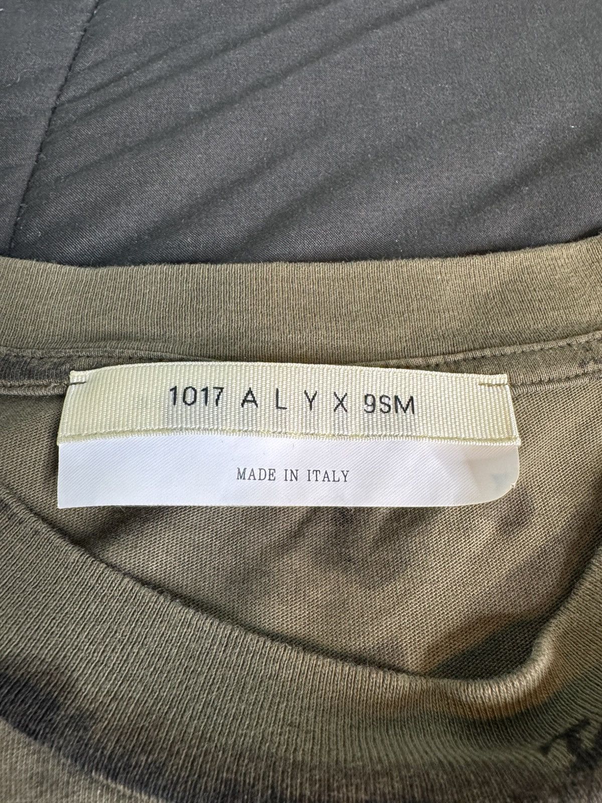 1017 ALYX 9SM 1017 ALYX 9SM Army Green Graphic T-Shirt “Military Green” Size US L / EU 52-54 / 3 - 3 Thumbnail