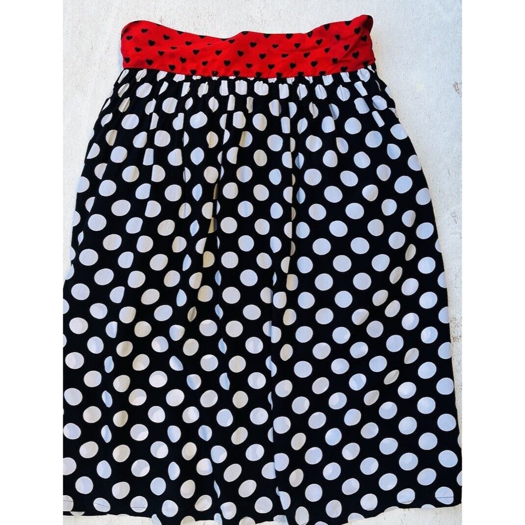 Diesel Diesel Women's 0-MARCIL Skirt Hearts & Polka Dots Print Pock Size 27" / US 4 / IT 40 - 4 Thumbnail