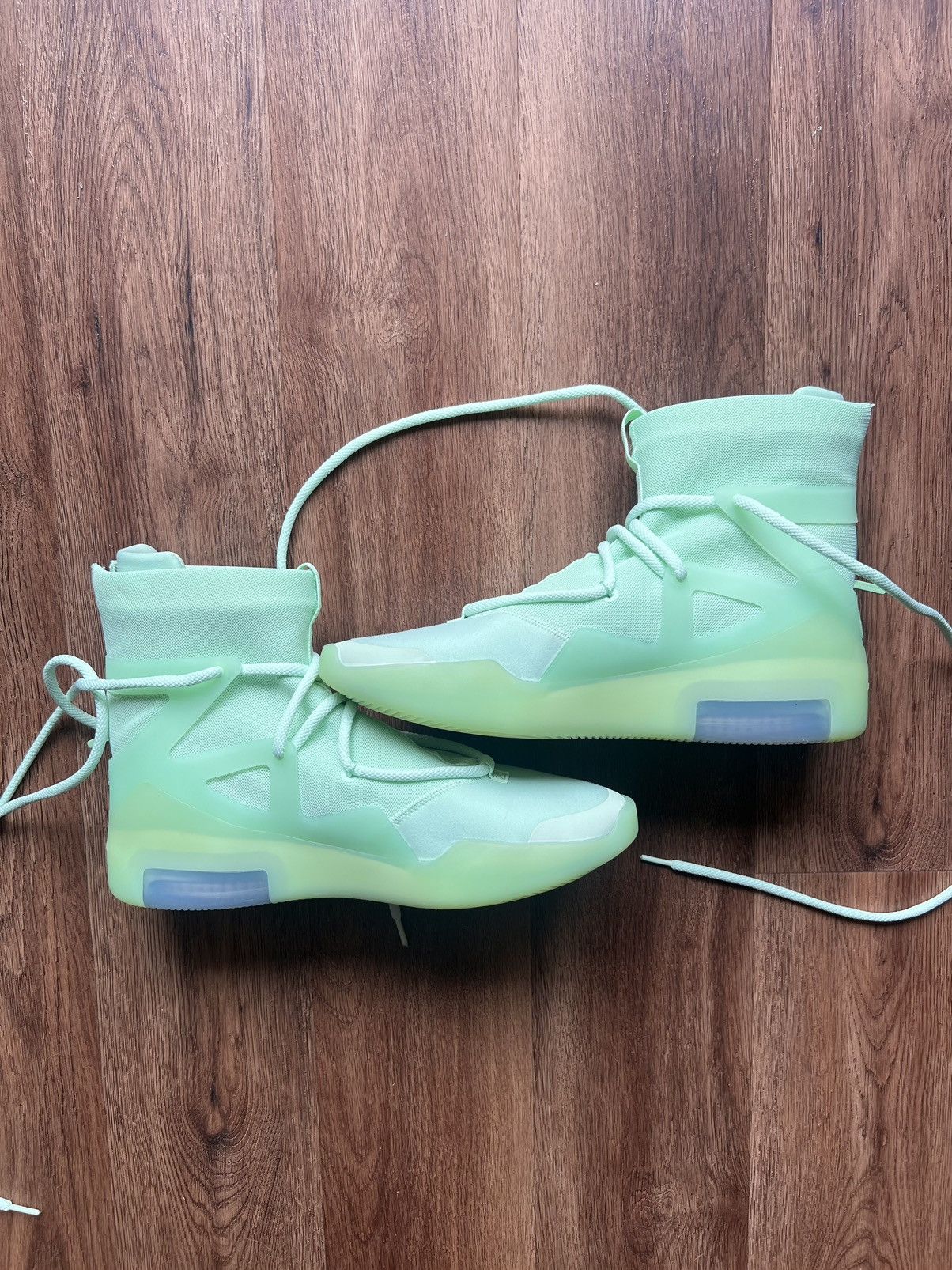 Fear of God × Nike Men’s Nike Air Fear of God 1 in Frosted Spruce (Green) Size US 10.5 / EU 43-44 - 2 Thumbnail