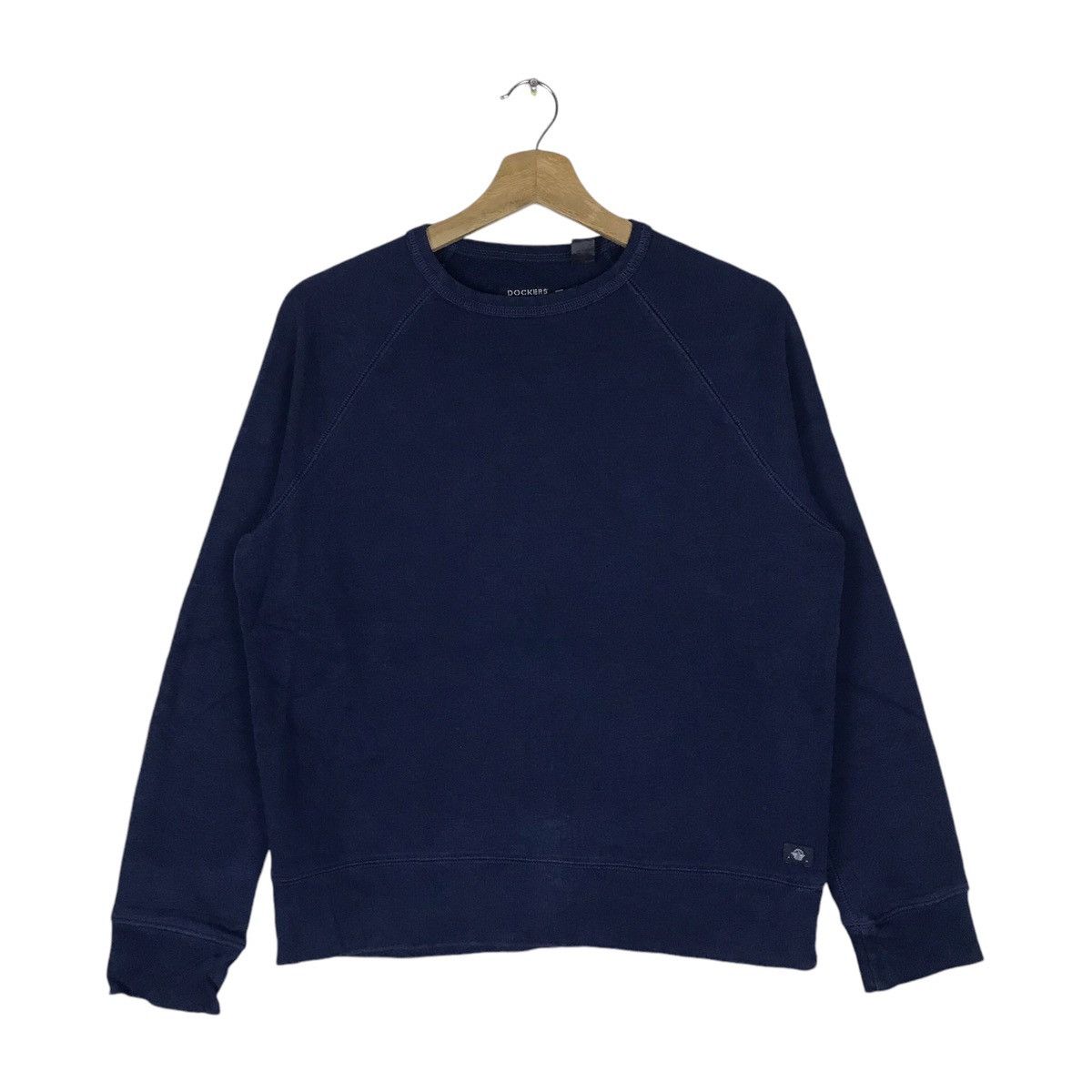 Dockers Vintage Dockers Plain Pullover Jumper Sweatshirt Size US S / EU 44-46 / 1 - 1 Thumbnail