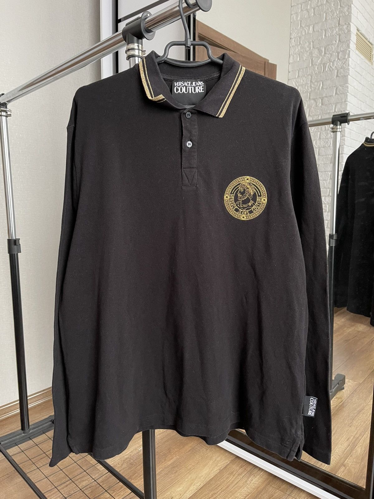 Versace Jeans Couture Versace Jeans Couture Polo Long Sleeve Sweatshirt Size US XXL / EU 58 / 5 - 1 Thumbnail