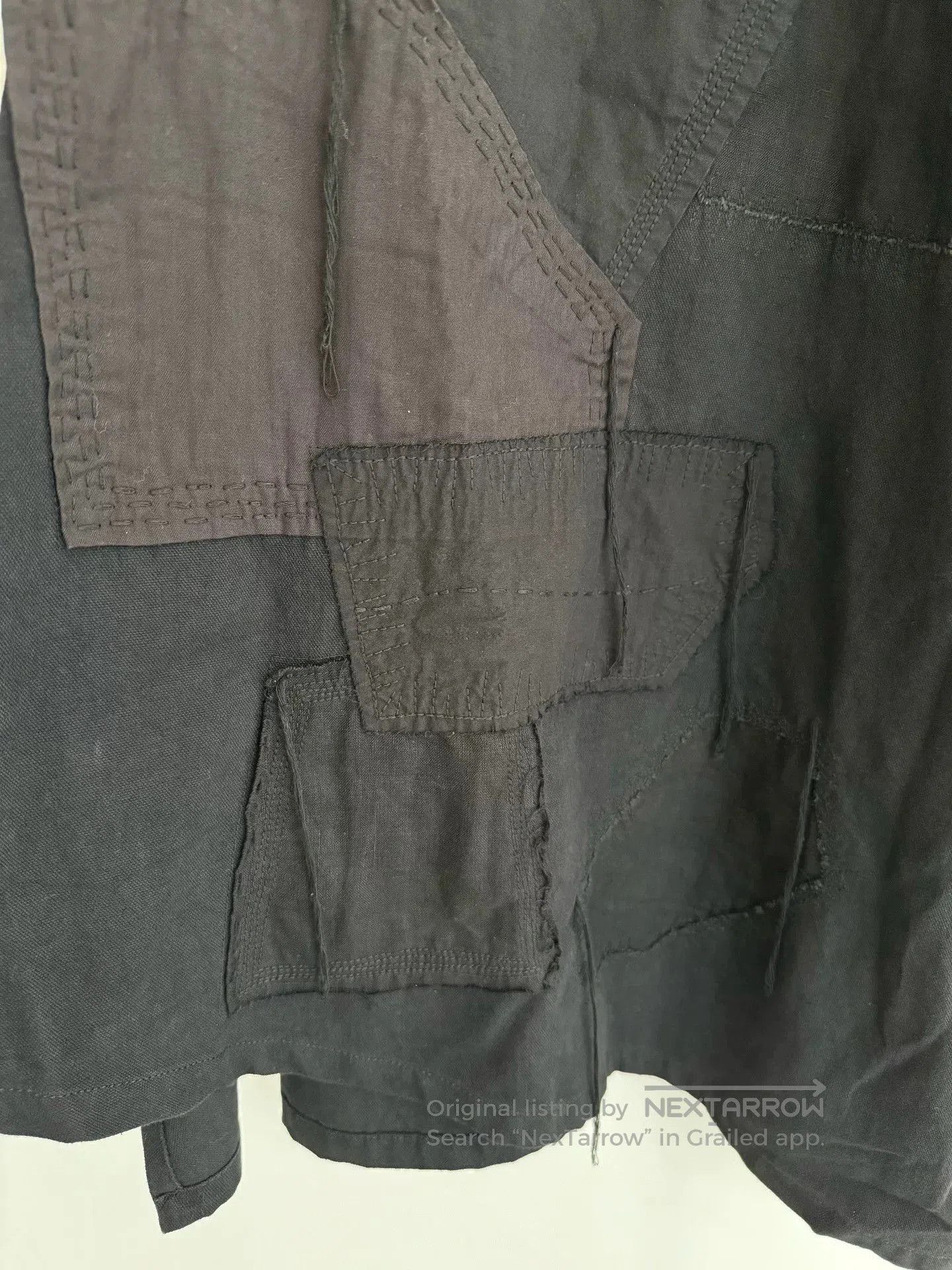 Y's Yohji Yamamoto Patch Pocket Skirt. Size 26" / US 2 / IT 38 - 4 Thumbnail