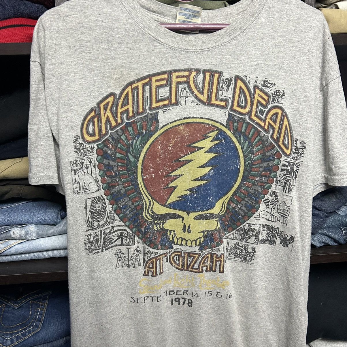 Band Tees Vintage Greateful Dead Big Logo rock band tee size M Size US M / EU 48-50 / 2 - 2 Thumbnail