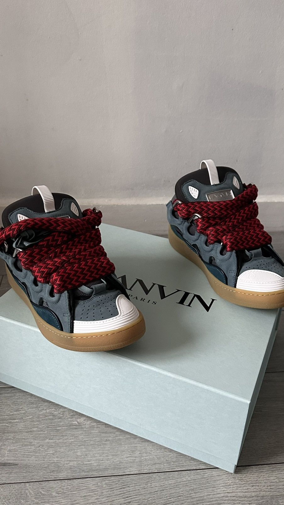 Lanvin Lanvin Curb Sneaker Blue Size US 7.5 / EU 40-41 - 7 Thumbnail
