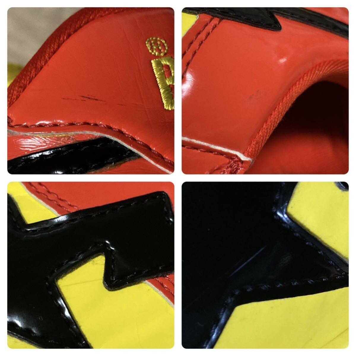 Bape × Marvel Comics × Nigo BAPE × MARVEL COMICS IronMan BAPESTA patent leather sneakers Size US 10.5 / EU 43-44 - 7 Thumbnail