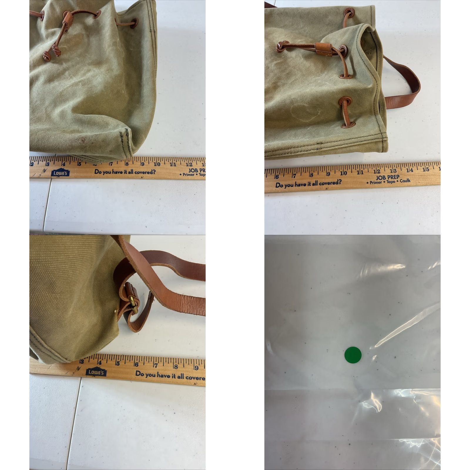 Madewell The Canvas Somerset Drawstring Backpack Distressed  display picture 2