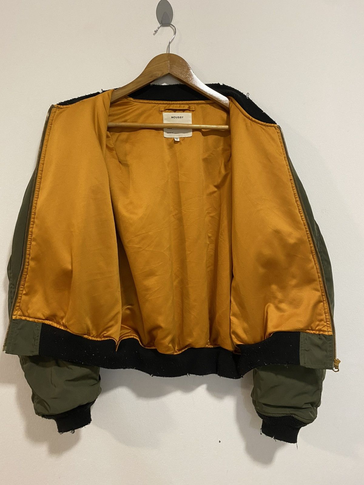 Vintage Vintage Moussy Military Style Bomber Jacket Size US M / EU 48-50 / 2 - 7 Thumbnail