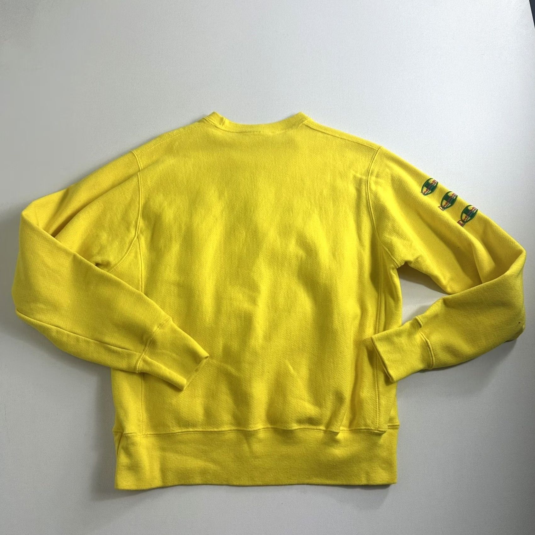 Champion VINTAGE Champion Reverse Weave Sweatshirt Pullover Crew Neck Size M Yellow Mens Size US M / EU 48-50 / 2 - 2 Thumbnail