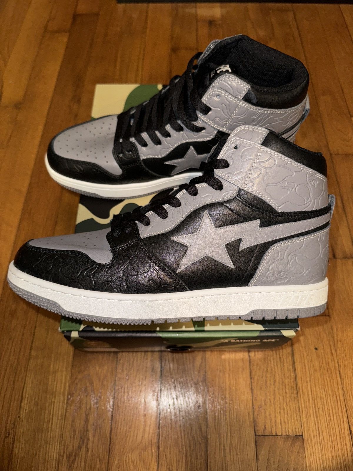 Bape Court Sta Hi Size US 9 / EU 42 - 1 Thumbnail