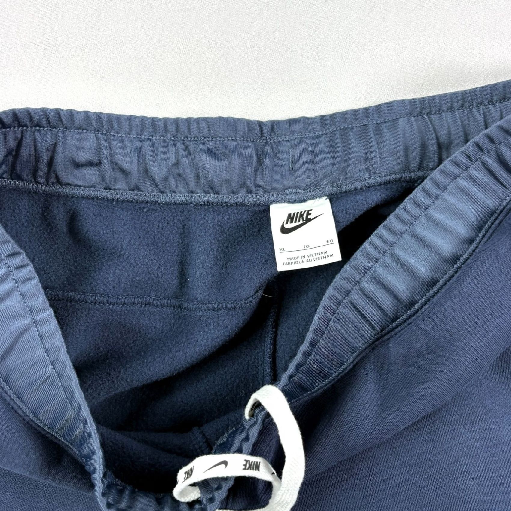 Nike Nike Club Fleece Jogger Sweatpants Mens 2XL Blue Tapered Lounge Stretch Size US 39 - 3 Thumbnail