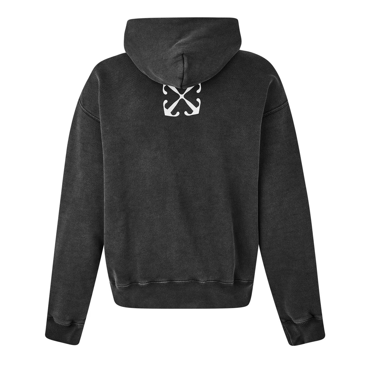 Off-White o1g2r1mq0226 Blurred Mary Skater Hoodie In Black Size US S / EU 44-46 / 1 - 2 Thumbnail