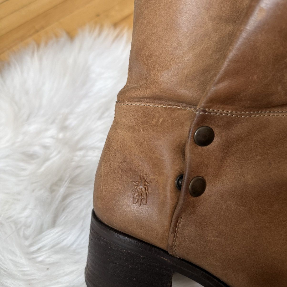 Fly London 📌 Vintage Fly London Guidi style Leather Boots Moto Size US 8 / IT 38 - 5 Thumbnail