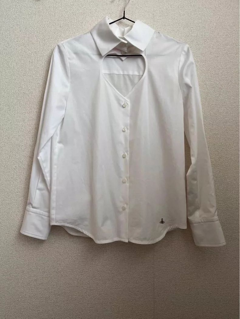 Vivienne Westwood Vivienne Westwood Love lace shirt red label Size M / US 6-8 / IT 42-44 - 1 Thumbnail