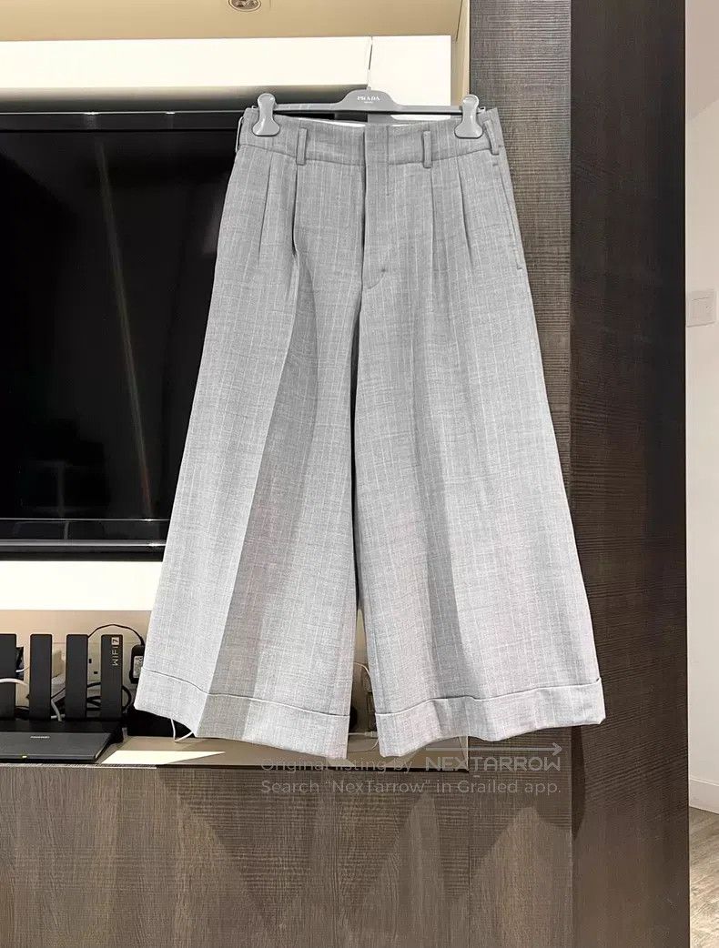 Comme des Garcons Comme des Garcons size S Wool straight-leg pants Size 23" - 1 Thumbnail