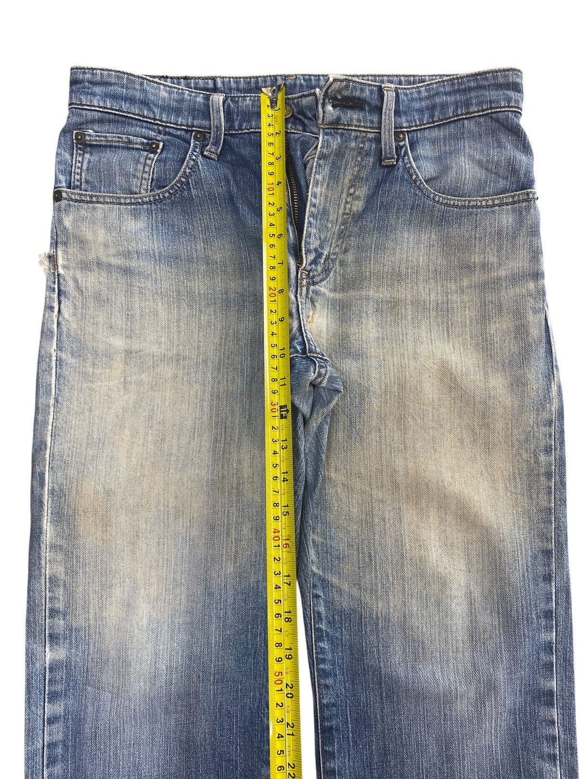 Edwin Vintage Edwin Blue Faded Wash Style Baggy Loose Jeans Size US 32 / EU 48 - 6 Thumbnail