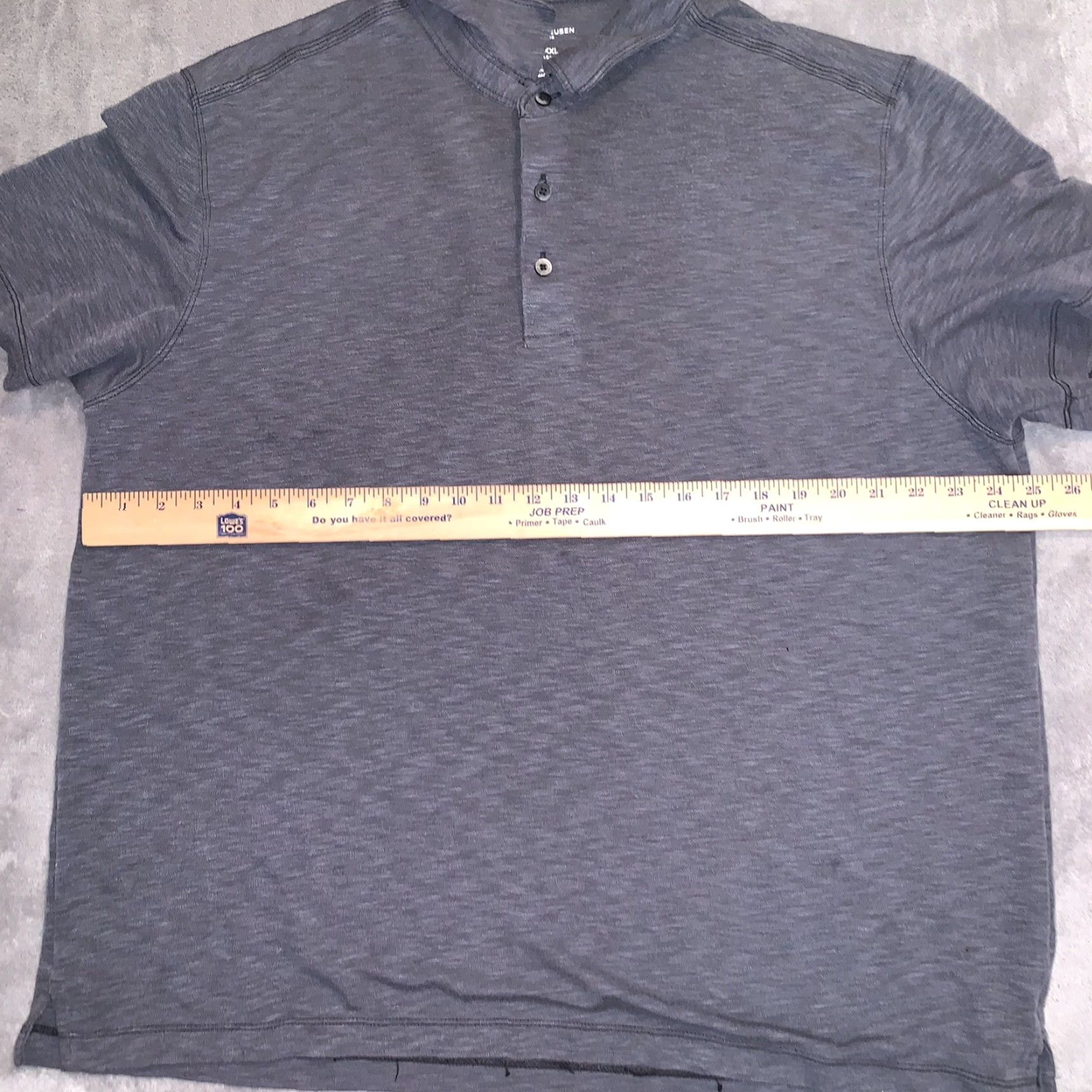 Van Heusen VAN HEUSEN Air Golf Polo Shirt Men 2XL Short Sleeve Black Classic Fit Shirt Polo Golf Mens 2XL Black Classic Fit Size US XXL / EU 58 / 5 - 4 Thumbnail