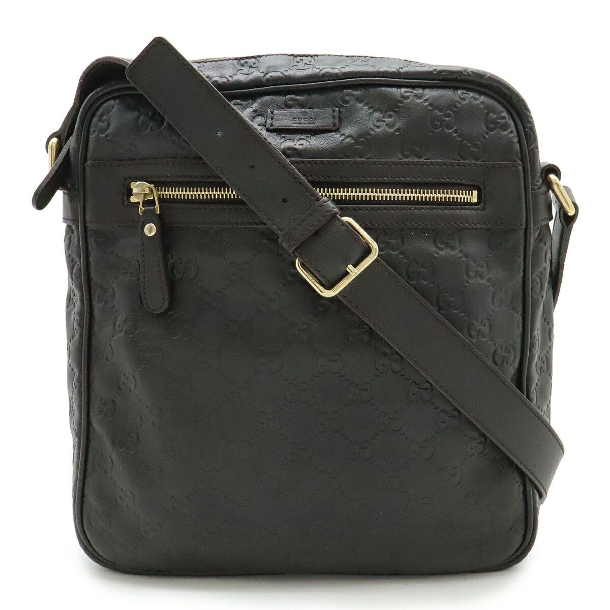 Gucci Gucci Gucci Guccissima Leather Shoulder Bag Leather Shoulder Bag 201448 DUTY FREE for USA Size ONE SIZE - 1 Thumbnail