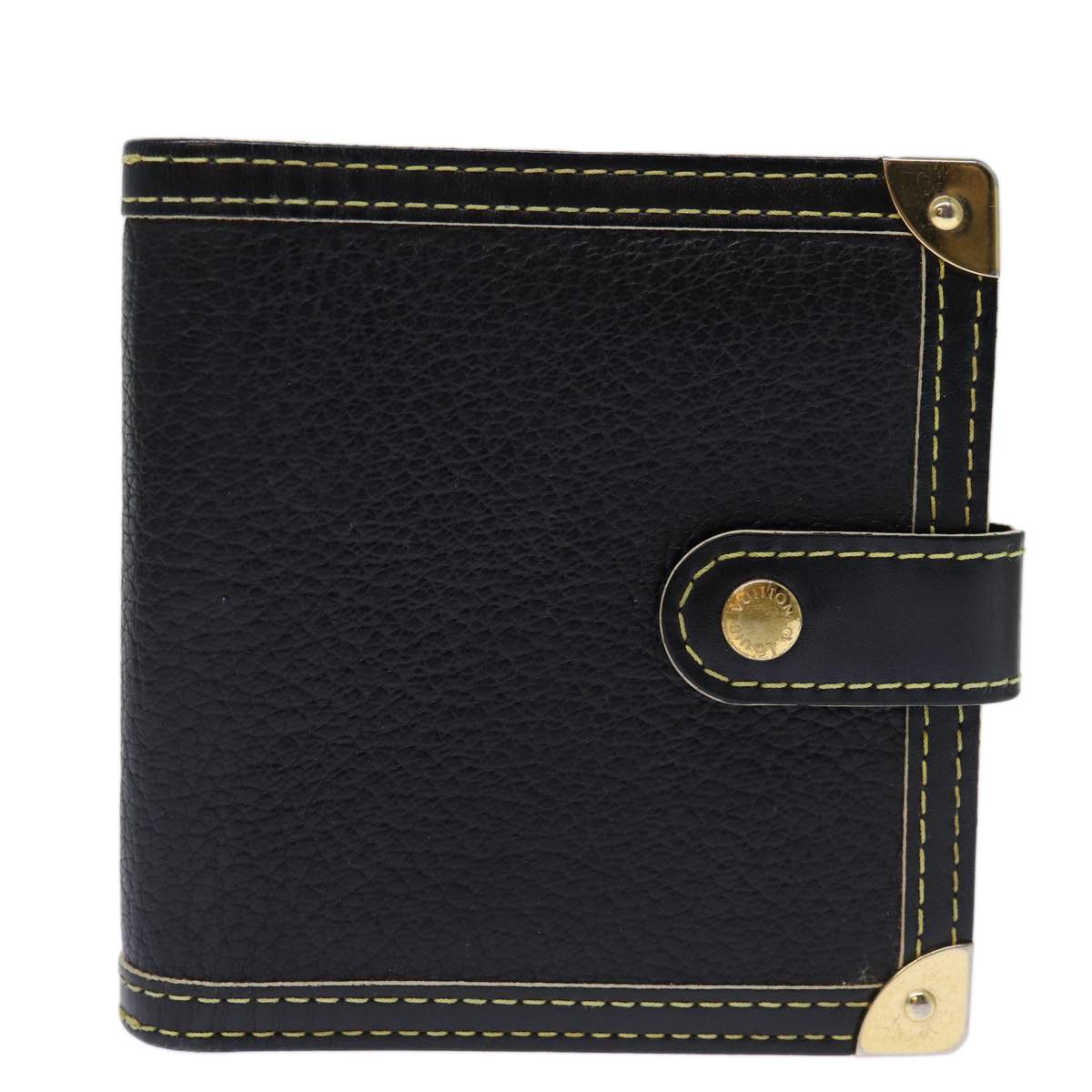 Louis Vuitton Suhari Black Leather Wallet (Pre-Owned) Size ONE SIZE - 1 Thumbnail