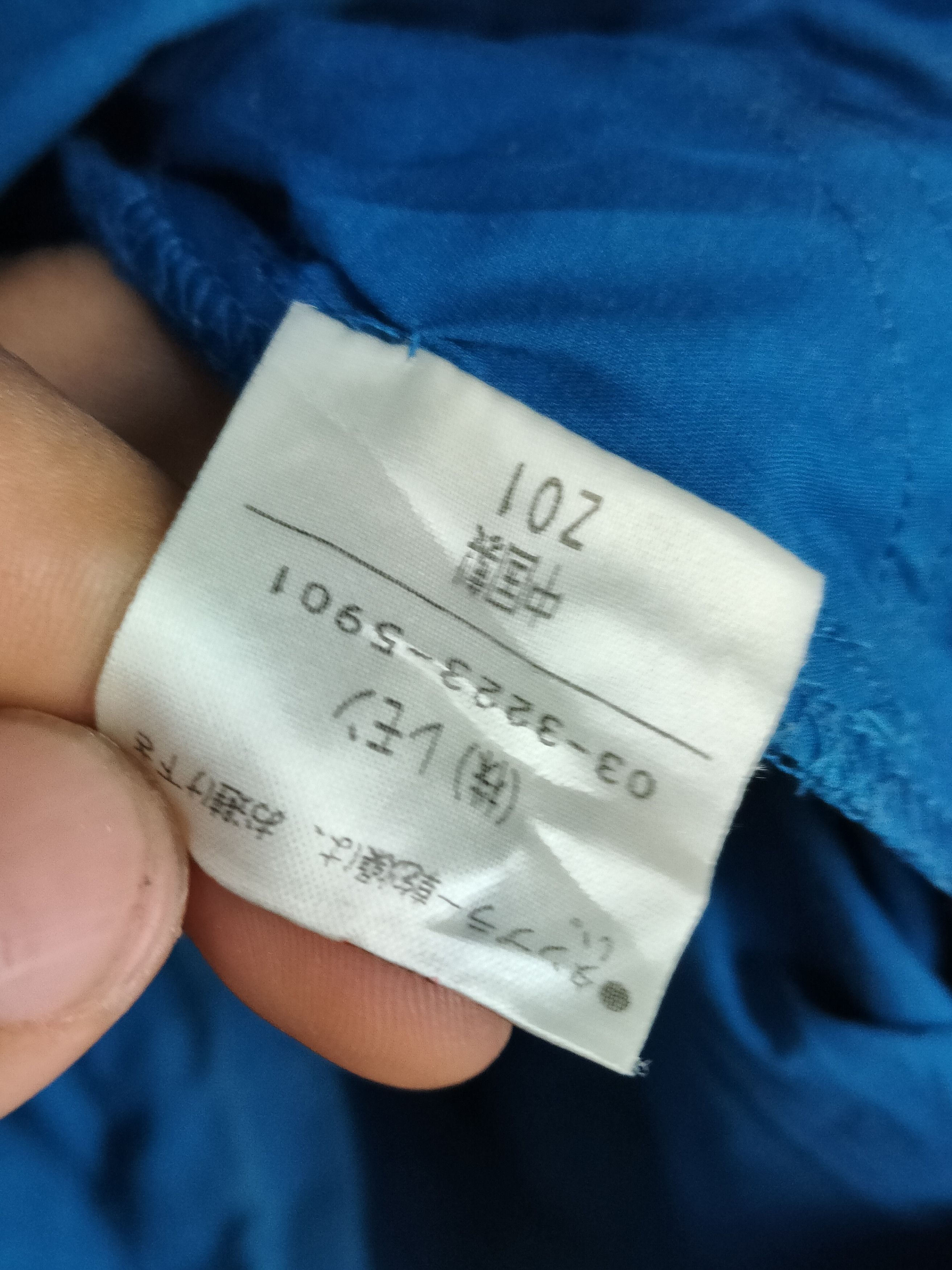 Japanese Brand Betty's Blue Shinji Abe Windbreaker Jacket Size US M / EU 48-50 / 2 - 4 Thumbnail