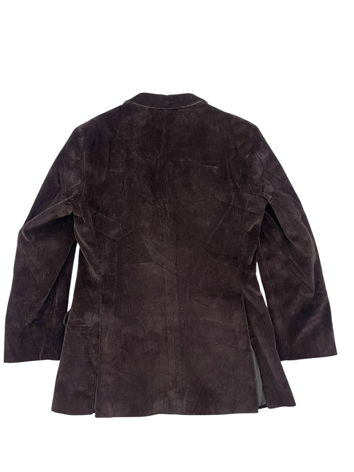 Gucci GUCCI brown cudroy coat jacket Size 44R - 3 Thumbnail