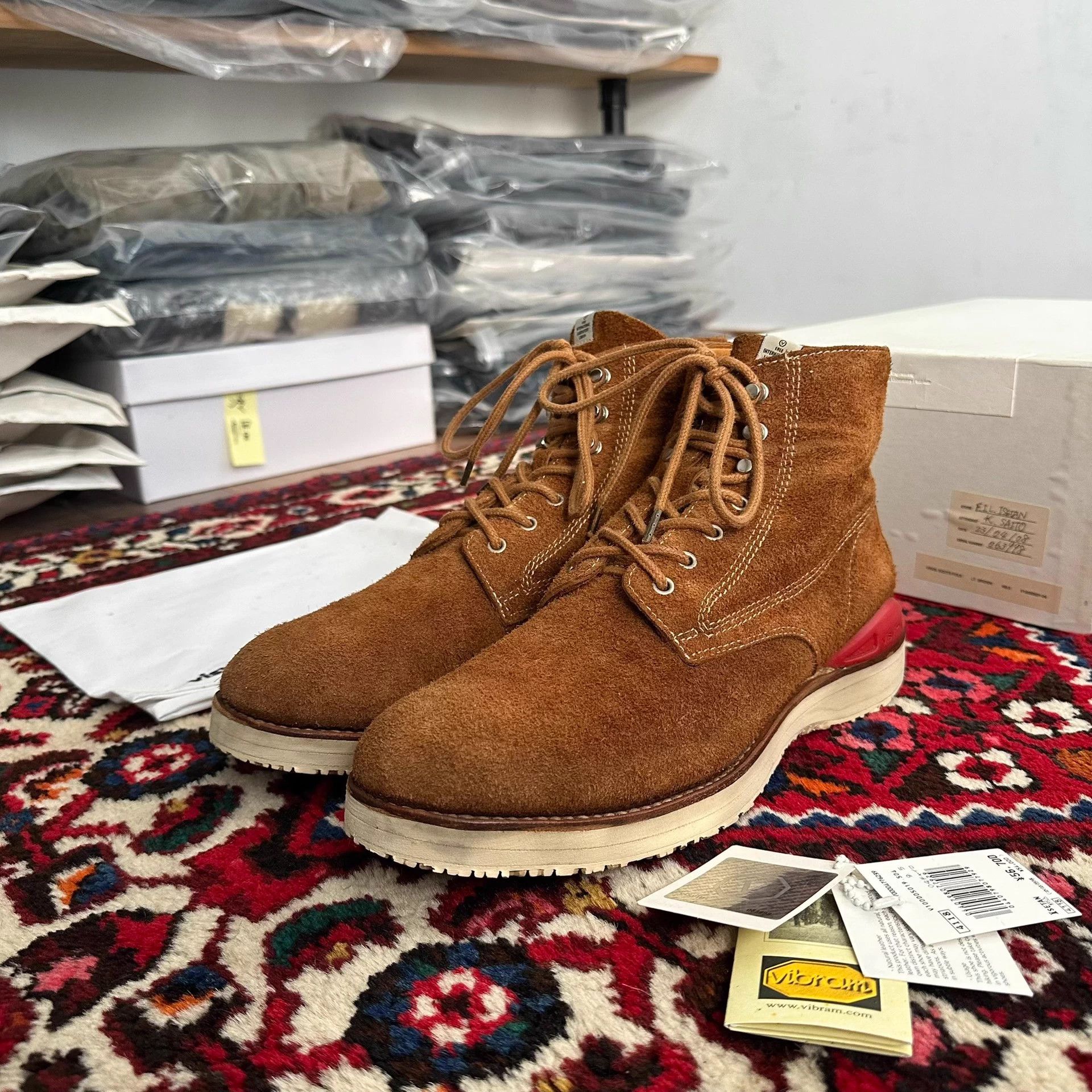 Visvim visvim 10ss virgil boots LT.BRN deerskin 95+ US9.5 Size US 9.5 / EU 42-43 - 2 Thumbnail