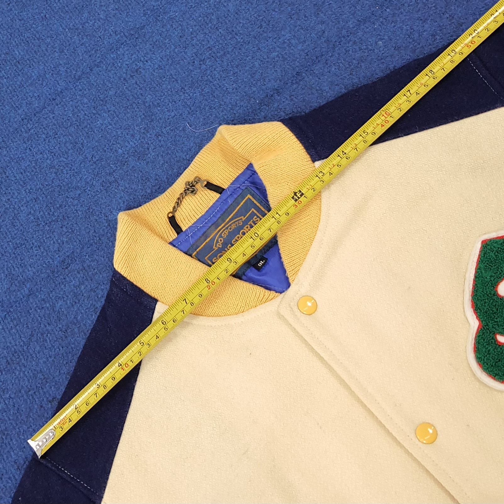 &SONS Vintage Varsity SONS Custom Skull Logo Jacket C275N25 Size US XL / EU 56 / 4 - 10 Thumbnail